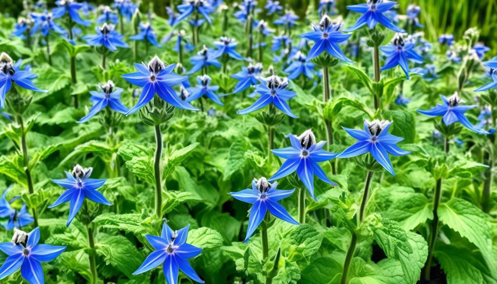 borage courageous and vibrant