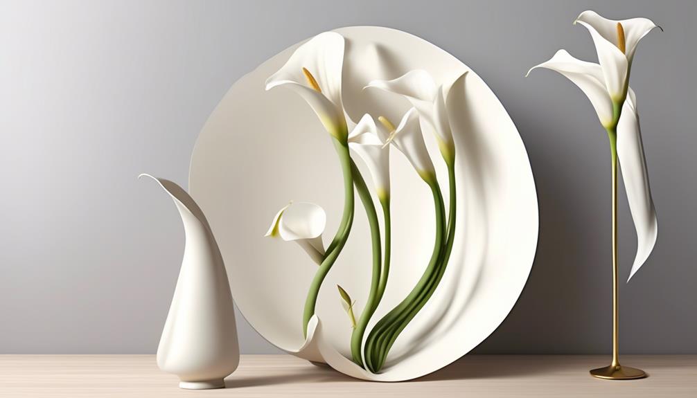 calla lily s pure trumpet