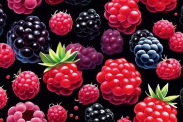 contrasting flavors in berries