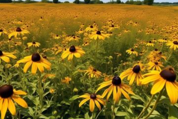 prairie s golden eye flower